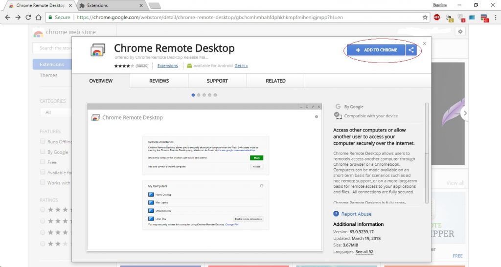 Google Chrome Remote Desktop Download For Mac